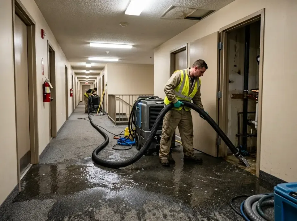 multi-unit-apartment-hallway-f-005 — frequently asked questions, Emergency Burst Pipe Water Extraction & Removal in Dover Ba…
